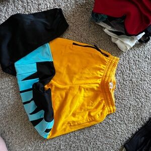 Nike Yellow Therma-FIT Shorts